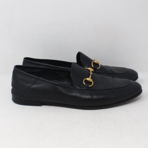Gucci #2TUQLF Mens Jordaan Horsebit Loafers Size 10 - Picture 2 of 8